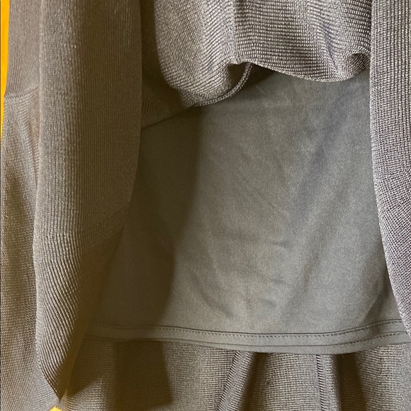 Mossimo Dutti Blue Mini Fit and Flare Skirt with Ruffled Style. Size S - Picture 7 of 10